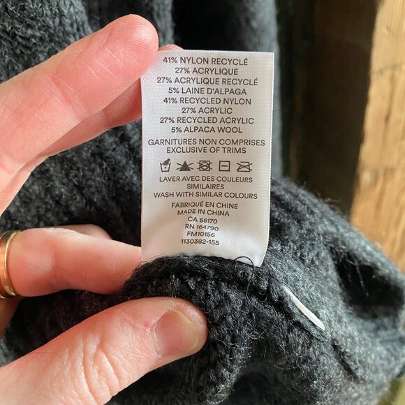 Frank and Oak Fuzzy Sweater - Picture 4 of 4